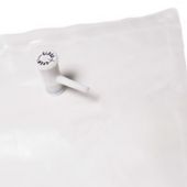 Restek Tedlar Bag, w/Single Polypropylene Valve & Septum Fitting 80 Liter Cap., 28.25" x 30.5", 5pk.