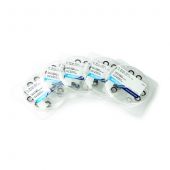 Restek Viton® O-Rings for Agilent GCs. Fit split (6.3 mm OD) or splitless (6.5 mm OD) liners, Max temp: 300 °C. 50/pk.