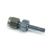 Restek Siltek/Sulfinert treated Tube End Reducer; for 1/8" to 1/16" tubes; Swagelok #SS-100-R-2; each.