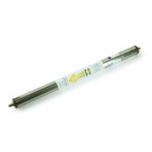 Restek VICI® gas specific purifier module for Helium. 21" long; 1.5" diameter; Pmax: 1000psi; max flow rate: 500mL/min; 1/8" compression tube fittings; each.