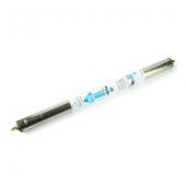Restek VICI® gas specific purifier module for Air. 21" long; 1.5" diameter; Pmax: 1000psi; max flow rate: 500mL/min; 1/8" compression tube fittings; each.