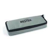 Restek soft-sided carrying case for leak detector or flowmeter.
