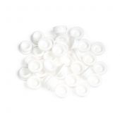 Versa Vial, 12mm,White PTFE/Sil Plug w/Slit, 100pk