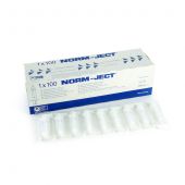 Restek Norm-Ject Plastic Syringe, 5mL Luer Slip Centric Tip, 100pk.