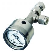 Soil Gas Sampling Kit, 30 minute, Tee fitting w/0.0055" orifice