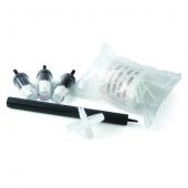 6 Month Maintenance Kit for H2 PEM Generators. Kit includes: 1 deionizer cartridge, 1 water filter and 3 environmental filters.