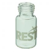 Restek 10mL headspace vials; 22x45mm; screw thread;18mm cap size (caps not included); clear; glass; pkg/100; package of 1000 also available..