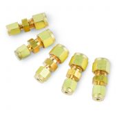 Swagelok Fitting, Brass, 1/4" to 1/8" Reducing Union, 5-pk.