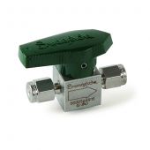 Swagelok Valve, 1/8" Stainless Steel Plug