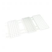 Q-sep Tube Rack, For 15mL Centrifuge Tube Holds 60, Polypropylene, White