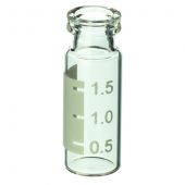 Restek Vials, Crimp Top, 12x32mm/2.0mL/11mm; clear w/marking patch; 1000/pkg.