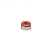 Seals, Poly Crimp, Clear PTFE/Sil/PTFE Liner Pack of 100