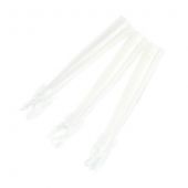 Vial Inserts, For SO Screw & Crimp Poly 100ul w/Bot Spring 100Pack