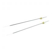 Restek Syringe Needles, SGE 038171, Model N25/500-HP-0.63, 25-250µL, 23 gauge, 42mm, cone point, 2-pk.