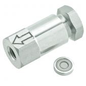 Restek UltraLine UHPLC in-line filter; leak-tight to 15,000psi; replaceable 0.5µm stainless steel filter; each.