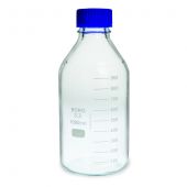1L Safety Coated Bottle, Graduated, GL45 Threads