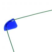 PEEK Tubing Elbow 90 Deg, For 1/16" Tubing, Pack of 5