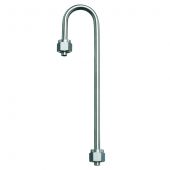 1/4" Sample Inlet, w/Nut and Ferrules, 6" Length