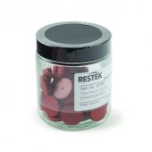 Restek Septa, premium BTO, Tmax: 400°C, 17mm, non-stick with CenterGuide, 50/pkg.