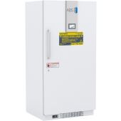 30 cu. ft. Touchscreen Flammable Storage Refrigerator with Natural Refrigerants. Adjustable temperature range: 2°C to 10°C. 110 - 120V AC, 15A breaker, NEMA 5-15 receptacle. 2 year parts and labor, 5 year compressor parts  warranty.
