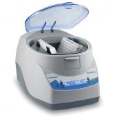 PlateFuge 2D Digital Microplate Centrifuge. Adjustable speed: 500-2800rpm, Timer: 0-59sec, Capacity: 2x PCR Plates, 2x Microtiter plates, or 24 x 0.2mL PCR strips. 120V60Hzor240V,50Hz. Two year warranty.