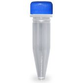 Screw-cap microcentrifuge tube, 1.5mL, sterile, w/ o-ring, non-graduated, caps assembled, 100/bag, 1000/box