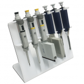 Benchmark SureStand™ Linear Pipette Stand. Holds 6 pipettes, up to four multi-channel pipettes.