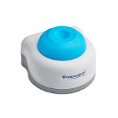 Benchmark Vornado Miniature Vortex Mixer with blue cup head, Inst-Touch Operating Pressure Enabled; 4mm Orbit; Vortex Fixed Speed: 2800rpm; Holds up to 50mL Vortex Tubes; Dimensions: 3.7"W x 3.9"D x 2.6"H; 115V. **2 Year Warranty**