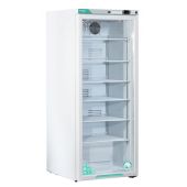 Corepoint Scientific White Diamond Series Controller Room Temperature Cabinet, 10.5 Cu. Ft., Glass Door