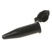 1.5mL Micro Centrifuge Tube, Black, Sterile, Case of 1,000