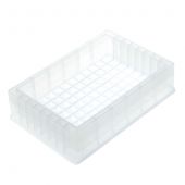 Single Cavity Reagent Reservoir, 96 Pyramid Bottom, PP, Non-sterile