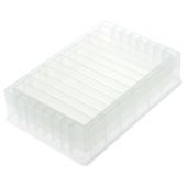 Multiple Cavity Reagent Reservoir, 12 Well, Trough Bottom, PP, Sterile, 5/Bag