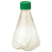 1000mL Erlenmeyer Flask, Vent Cap, Baffled Bottom, PC, Sterile