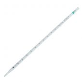 Celltreat® 2mL serological pipettes. Individually wrapped; sterile; shelf pack boxes; 1/50mL graduations; colour code green; case/600 (150/pk).