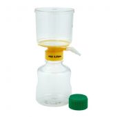 CellTreat Bottle Top Filter System. 500mL; polystyrene bottle and funnel; PES membrane - 0.22µm; rapid flow rate, low protein binding; 70mm diameter; case of 12.
