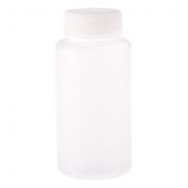 250mL Wide Mouth Bottle, Round, PP, Non-sterile 6/Bag 24
