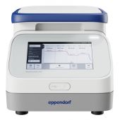 Mastercycler® X40 - PCR Thermocycler + Free BioBased Plates. 100 – 240 V/50 – 60 Hz (US). Aluminum 96-well block, with touchscreen interface; includes 1 free box of twin.tec® PCR Plates BioBased, 96-well, skirted, 150 µL, PCR clean, colorless (25 plates)
