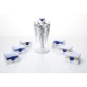 Eppendorf Reference® 2, 6-pack Option 2, 1-channel, variable, includes 6 adjustable-volume pipettes (0.5-10 µL, 10-100 µL, 30-300 µL, 100-1000 µL, 0.5-5 mL, 1-10 mL), 1 full box of Eppendorf pipette tips for each pipette volume (excludes 5 mL and 10 mL ti