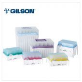 Gilson DF300ST Diamond Tips, Filtered, Sterile, 20-300ul, Tipack, pk/960 (10 Racks of 96)