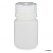 Bottle, Wide Mouth, HDPE Bottle, Attached PP Screw Cap, 30mL, 12/Pack, PACK/12