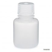 Bottle, Narrow Mouth, PP Bottle, Attached PP Screw Cap, 30mL, 12/Pack, PACK/12