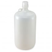 Bottle, Narrow Mouth, PP Bottle, Attached PP Screw Cap, 4 Litres (1 Gallon), EA