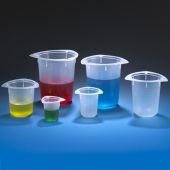 Beaker, Three Corner, PP, Graduated, 400mL