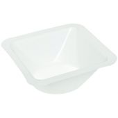 Heathrow Scientific standard square weigh boats; large; white; 140x140x22mm; rounded corners; biologically inert; (pack of 500).