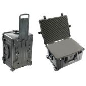 AirPrep Hard Shell Rolling Travel Case, Rugged case with custom insert suitable for transport and field use. Accommodates instrument and consumables.