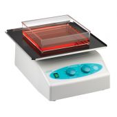 Reciprocal 30 Linear Shaker without Platform. Speed range: 6-150 strokes per minute. Timer: 20-120 minutes and continuous. Linear movement with 30mm stroke length; Maximum load: 5kg. Platforms available separately for a variety of applications. Requires b