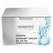 Lucigen Masterpure™ Complete DNA & RNA Purification Kit. 10 TNA or DNA reactions or 5 RNA reactions; -20°C.