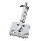 Research plus Move It, 8-channel, 4.5-14 mm cone distance; 5 – 100 µL, light yellow; incl. epT.I.P.S.® Box 2.0 with 384 pipette tips