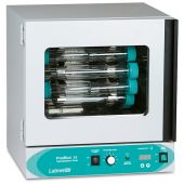 Labnet ProBlot 12 Hybridization Oven; Holds 12 large or 24 small bottles. Microprocessor-controlled heat input. Includes rotisserie for 35mm bottles/50mL disposable tubes; 2 large bottles (35mm), drip tray and one package of mesh. Additional rotisseries, 
