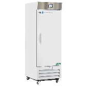 23 Cu. Ft. Single Solid Door TempLog Premier Laboratory Refrigerator. Touchscreen controller. 1-10°C. Warranty: 3/5; Three year parts and labor warranty, plus an additional two year compressor parts warranty.